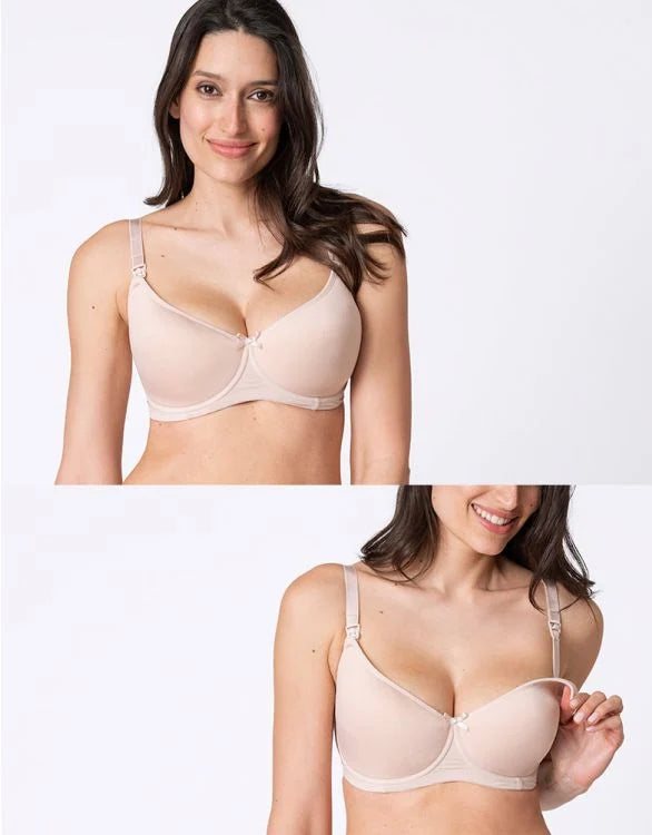T-Shirt Maternity & Nursing Bra Handmade Hand-knitted Hand-woven