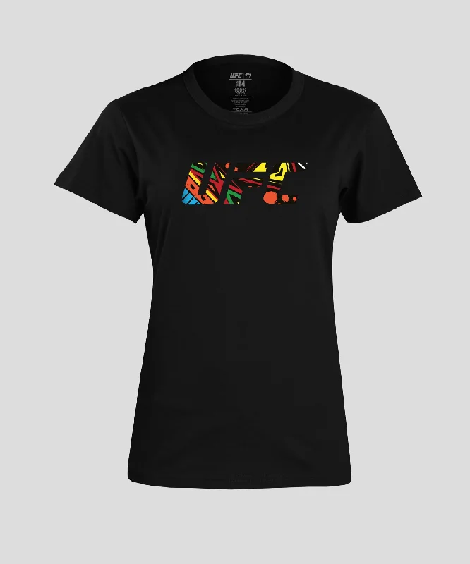 T-shirt pour Femmes UFC Unrivaled by Venum Alex Pereira - Noir Wool Fabric Cashmere Fabric Tweed Fabric T-shirt pour Femmes UFC Unrivaled by Venum Alex Pereira - Noir Wool Fabric Cashmere Fabric Tweed Fabric