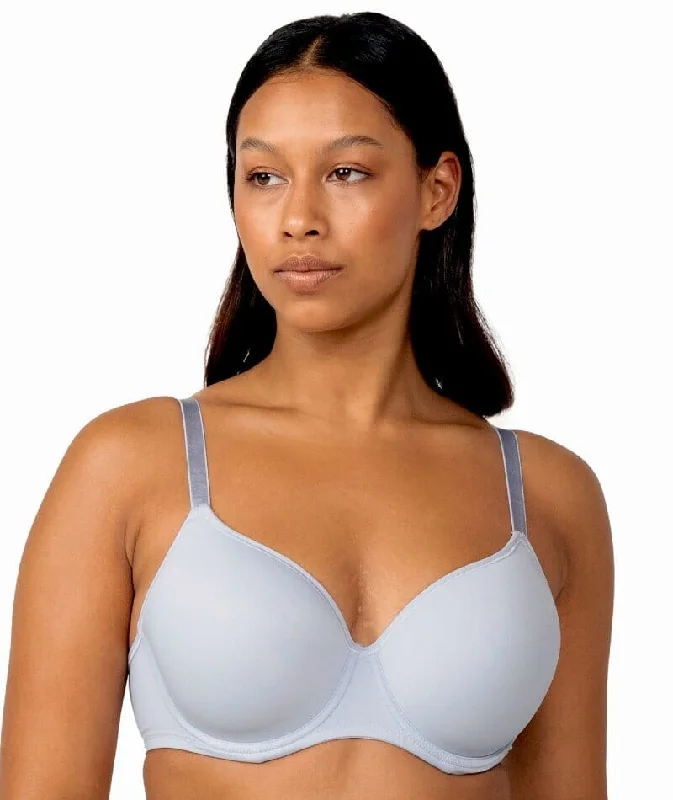 Triumph Gorgeous Luxury T-Shirt Bra - Hydrangea Collared Crew Neck Turtle Neck