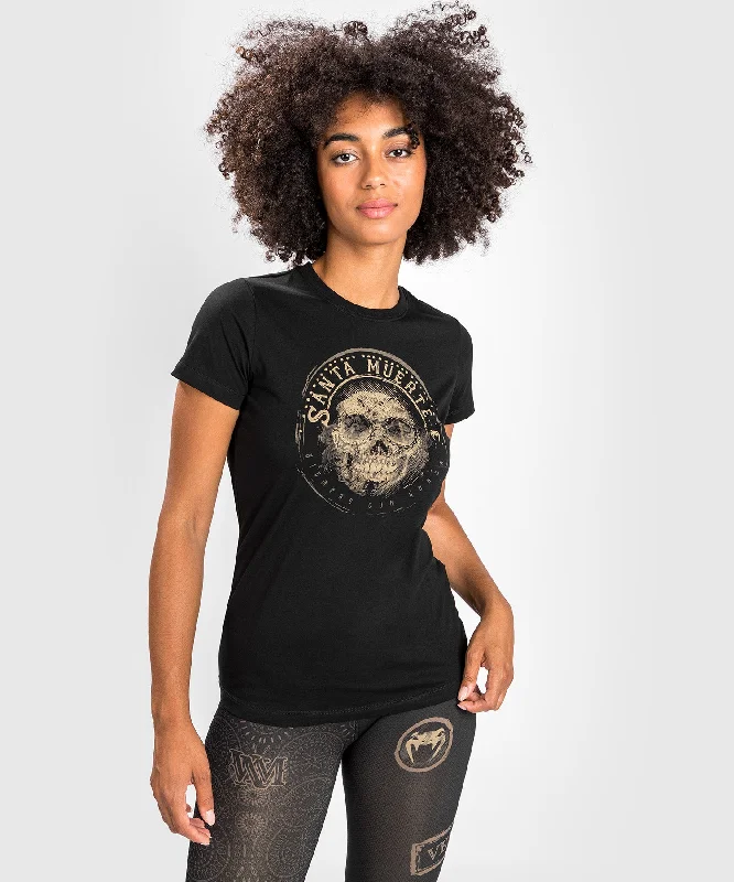T-shirt Santa Muerte Dark Side Venum Femme - Noir/Marron Houndstooth Herringbone Solid T-shirt Santa Muerte Dark Side Venum Femme - Noir/Marron Houndstooth Herringbone Solid