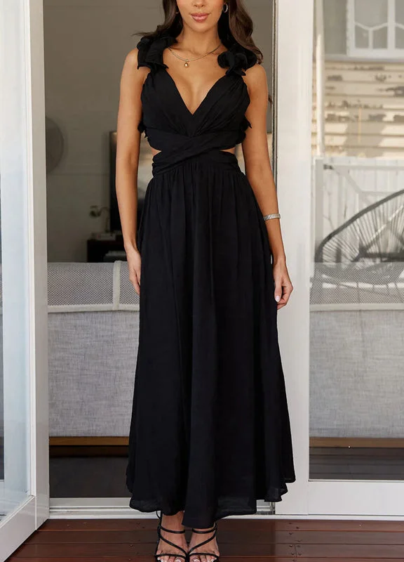 APRIL MAXI DRESS Cozy Knitted Maxi Dress