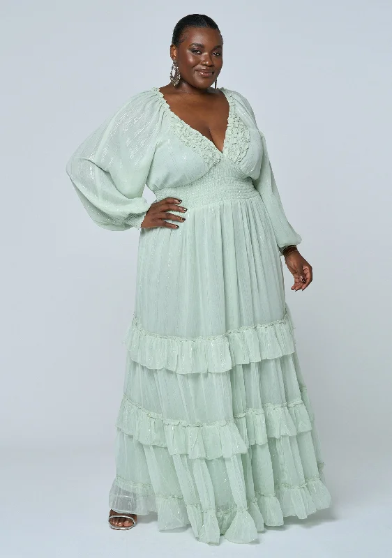 Boho Belle Maxi Dress Cozy Longline Maxi Dress