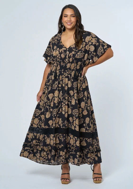 Endless Summer Maxi Dress Elegant Maxi Dress with Ruffles