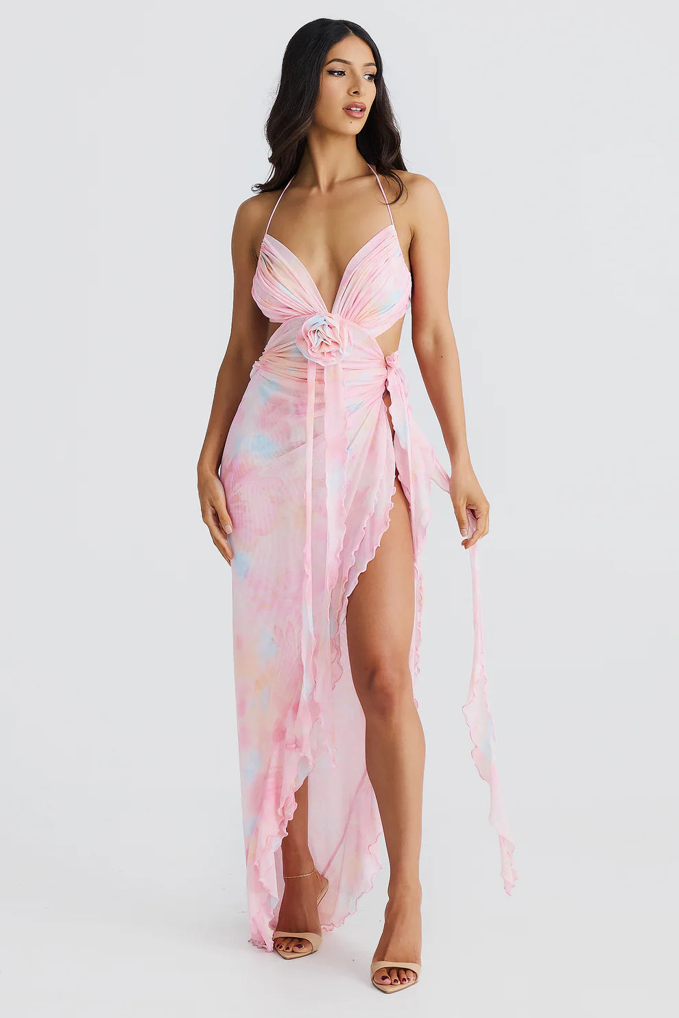 GIANA MAXI DRESS Stylish Off-Shoulder Maxi Dress