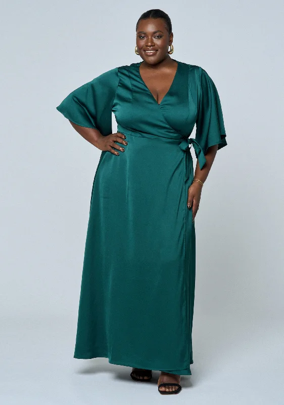 Glitz and Glam Maxi Dress Fashionable Off-Shoulder Maxi Dress