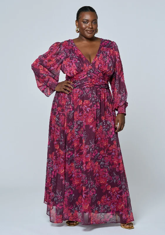 Intimate Infatuation Maxi Dress Trendy Satin Maxi Dress