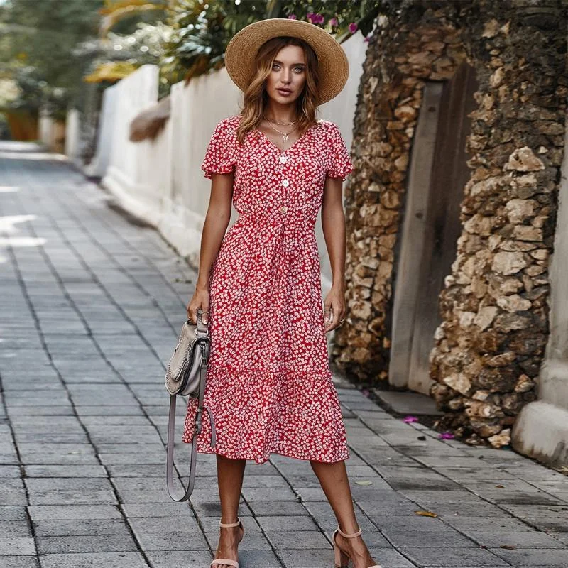 Summer Maxi Dresses Cozy Knit Maxi Dress