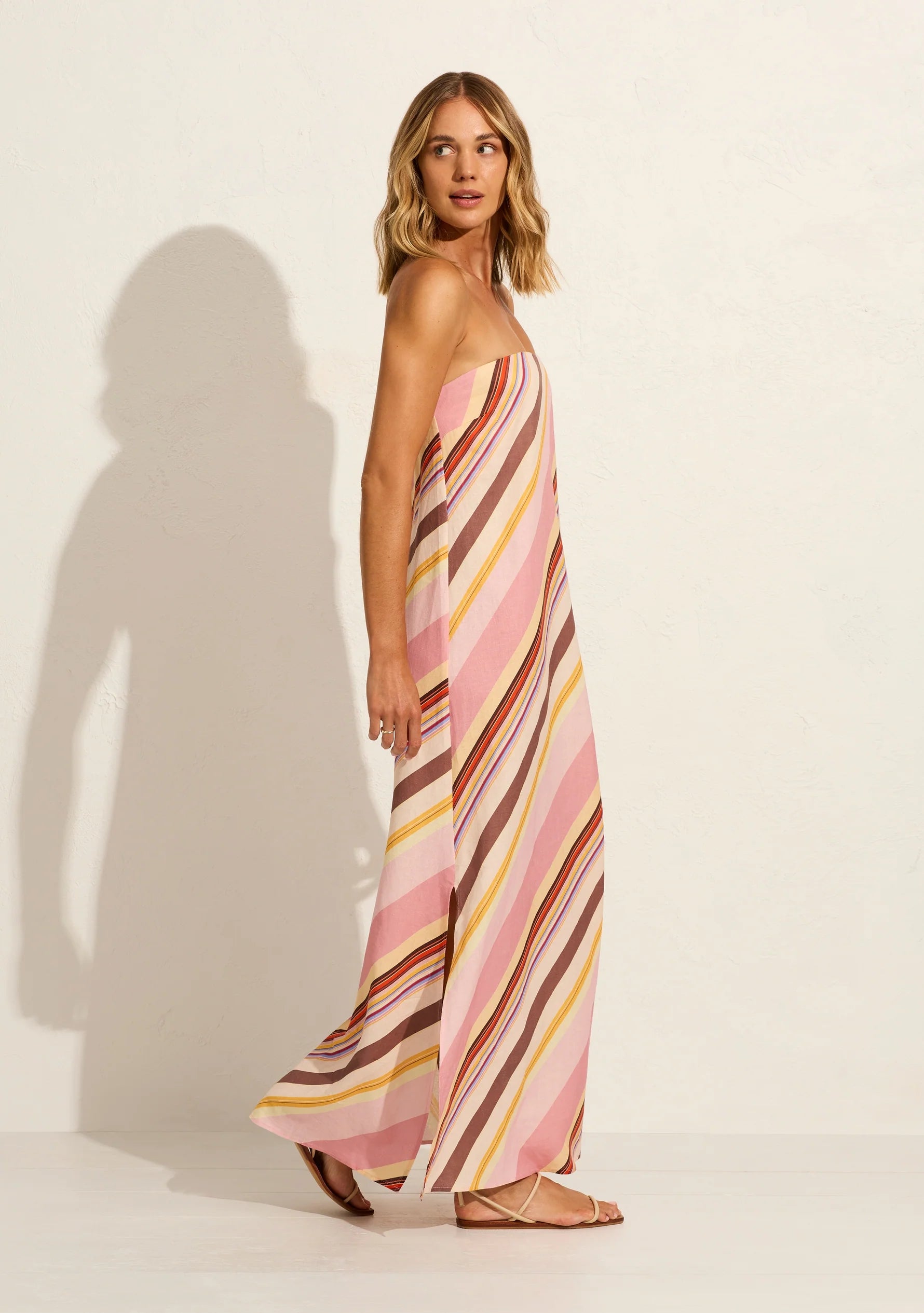 Tyria Maxi Dress candy Trendy A-Line Maxi Dress