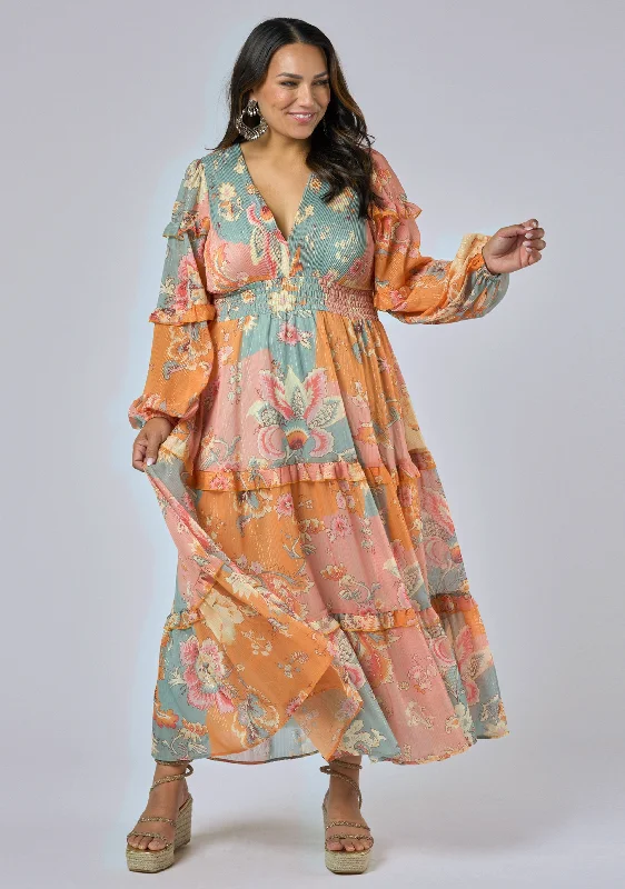 Venice Beach Maxi Dress Fashionable High-Low Maxi Dress