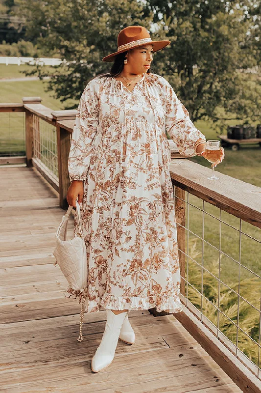 Wine Lover Satin Floral Maxi Dress Curves Elegant Velvet Maxi Dress