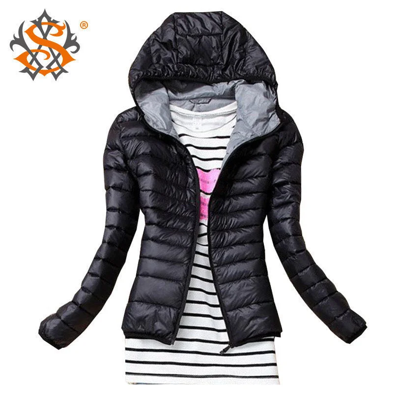 Big Sale On Autumn Winter Women Basic Sport Jacket Fleece Fabric Down Fabric Feather Fabric