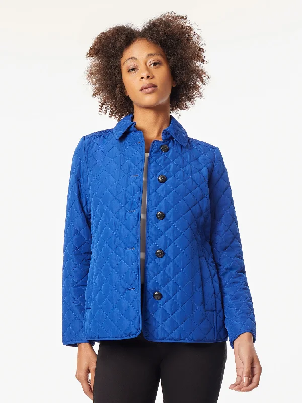 Five-Button Quilted Jacket Denim Jacket Leather Jacket Suede Jacket