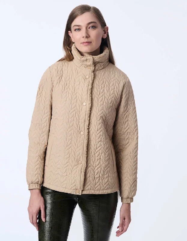 Harbor Quilted Jacket Wool Jacket Cashmere Jacket Tweed Jacket