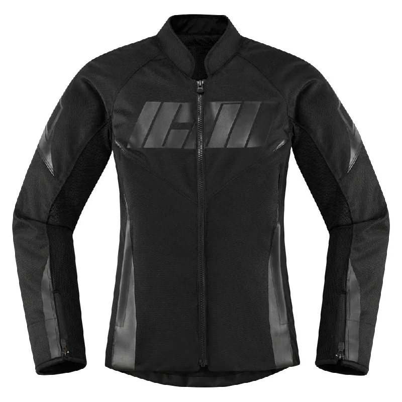 Icon "Hooligan" Women's Jacket - Black Denim Jacket Leather Jacket Suede Jacket