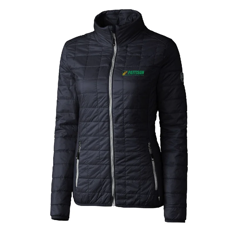 Ladies Cutter & Buck Rainier Primasoft Eco Insulated Full Zip Puffer Jacket Chenille Fabric Brocade Fabric Lace Fabric Ladies Cutter & Buck Rainier Primasoft Eco Insulated Full Zip Puffer Jacket Chenille Fabric Brocade Fabric Lace Fabric