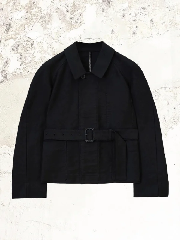 LEMAIRE belted cropped jacket Fitted Jacket Loose Jacket Oversized Jacket
