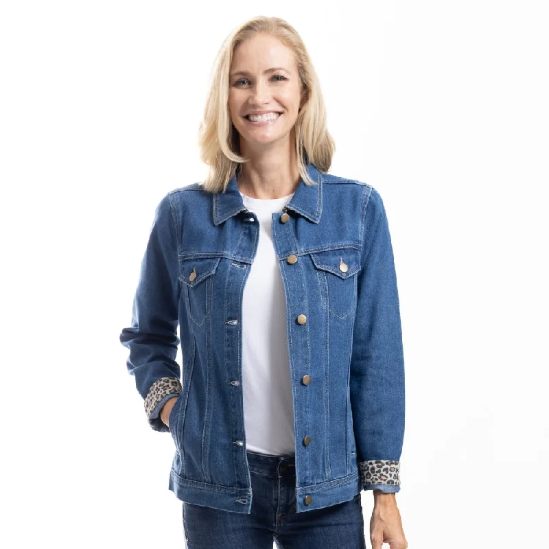 Savanna Chic Jean Jacket Ribbed Jacket Pleated Jacket Ruffled Jacket