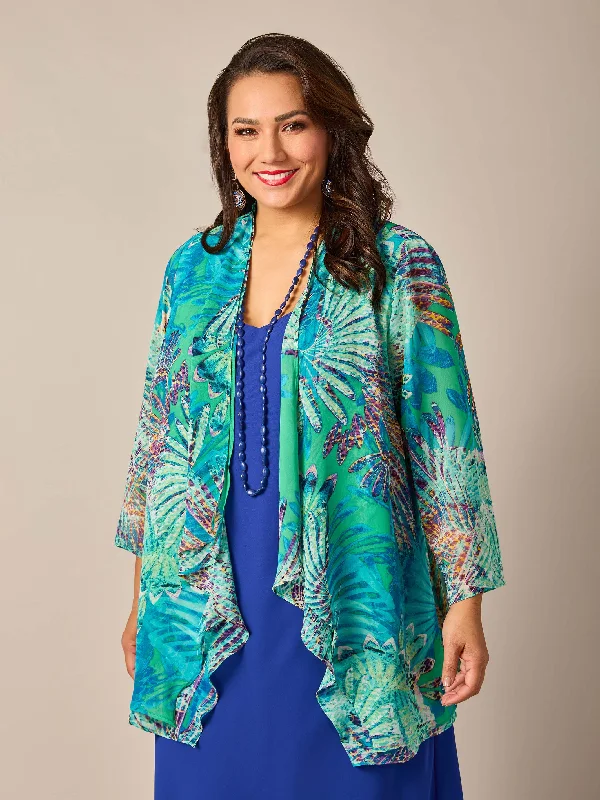 Tropicana Georgette Jacket Mesh Jacket Canvas Jacket Denim Jacket
