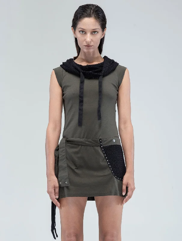 Sanja Sleeveless Mini Dress Classic Casual Mini Dress