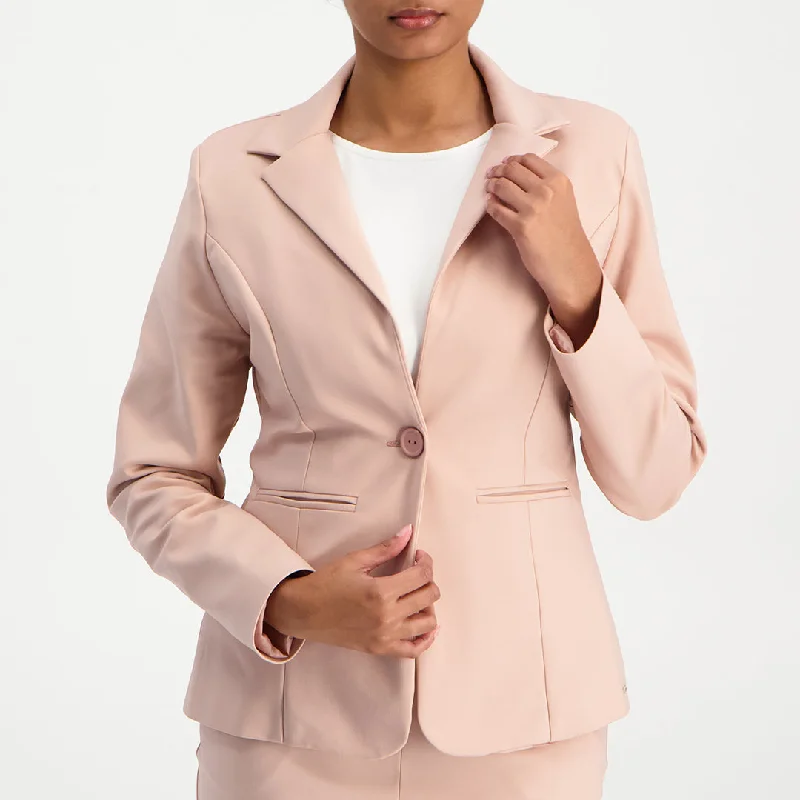 Sateen Jacket One-Shoulder Jacket Off-the-Shoulder Jacket Asymmetrical Jacket