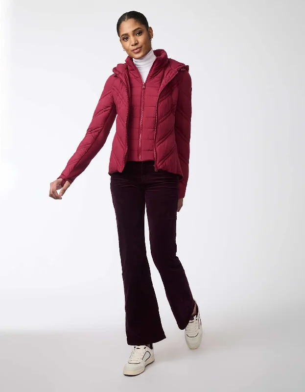 Super Swift Puffer Jacket Stand-Up Collar Roll-Neck Collar Turtle Neck