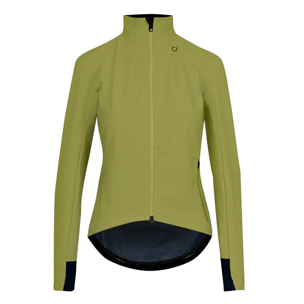 VELOCIO WOMENS SIGNATURE SOFTSHELL JACKET DARK OLIVE Hooded Jacket Caped Jacket Shawl Collar Jacket