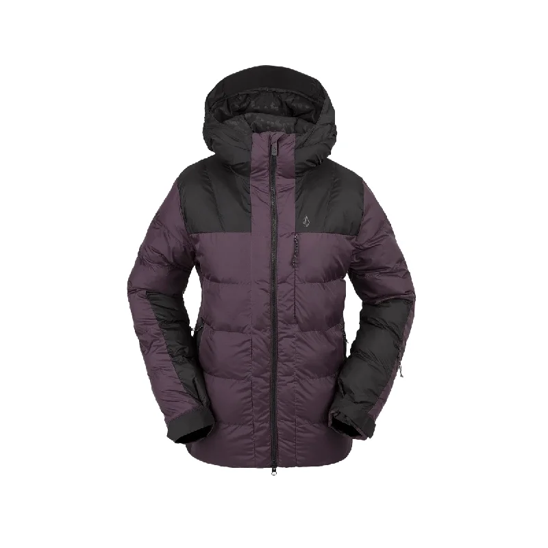 Volcom Women's Puffleup Snow Jacket - Blackberry Jersey Jacket Tulle Jacket Batik Jacket Volcom Women's Puffleup Snow Jacket - Blackberry Jersey Jacket Tulle Jacket Batik Jacket