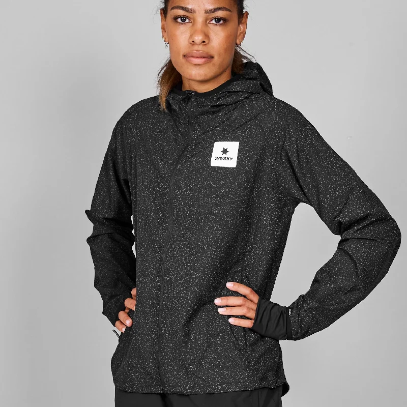 Reflective Universe Pace Jacket Zippered Front Buttoned Front Snap Front