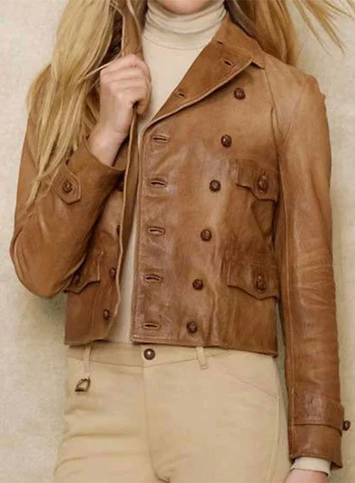 Women's Super Stylish Vantage Leather Jackets Fleece Jacket Down Jacket Parka