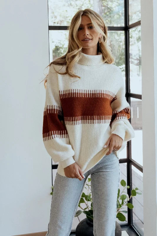 Antonov Turtle Neck Sweater | Cream + Spice Modern Contemporary Chic