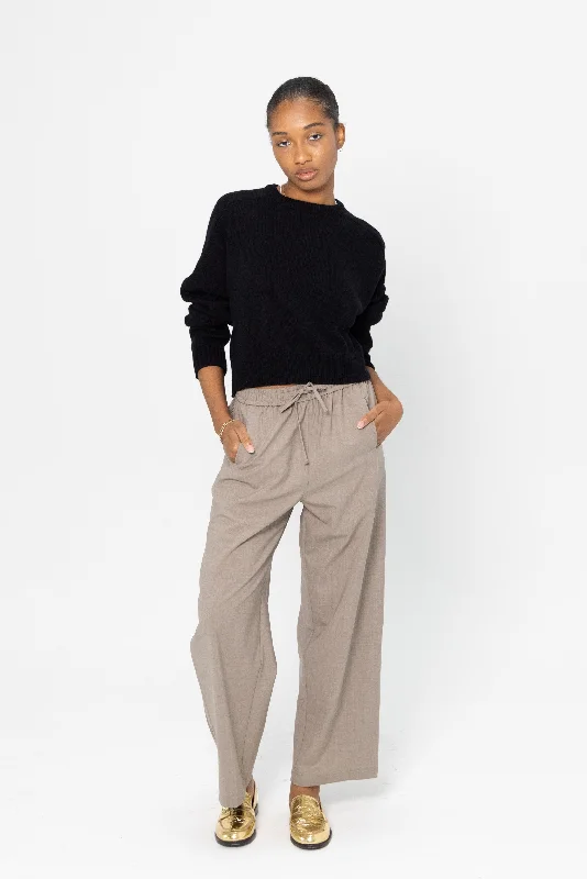 Bruzzi Oversized Sweater, Black Print Jacquard Patchwork