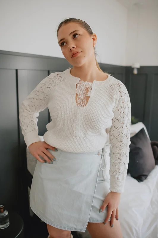 The Andie Sweater by Heartloom Jersey Fabric Tulle Fabric Batik Fabric