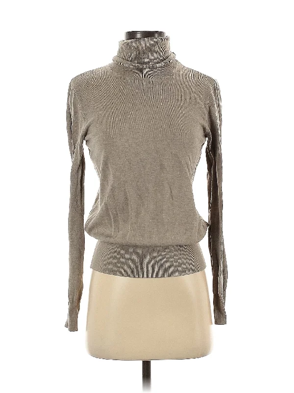 Turtleneck Sweater Tailored Straight A-Line