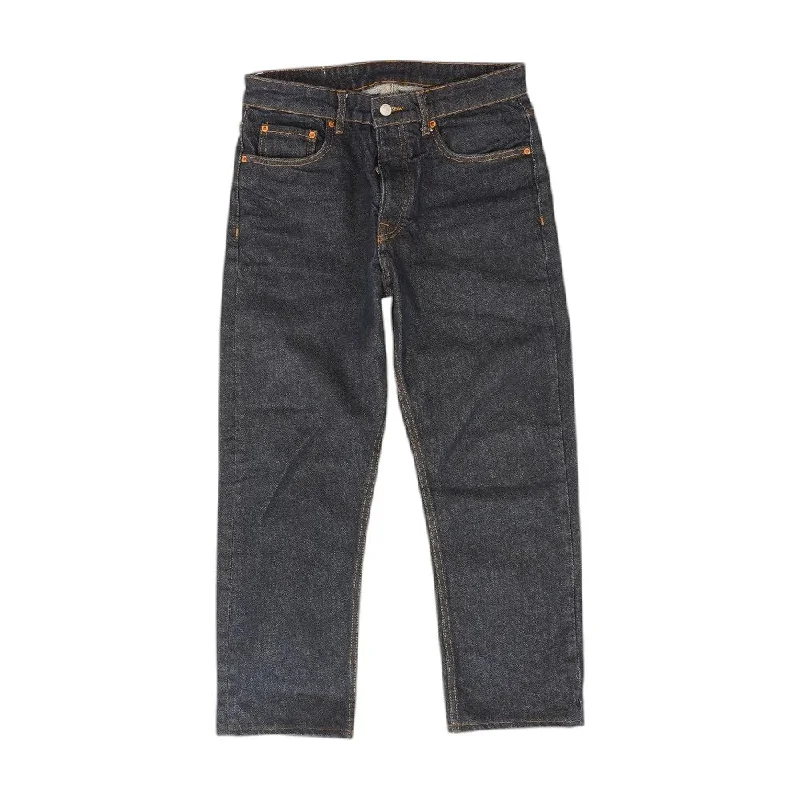 Blue Solid Jeans Classic Blue Denim Jeans