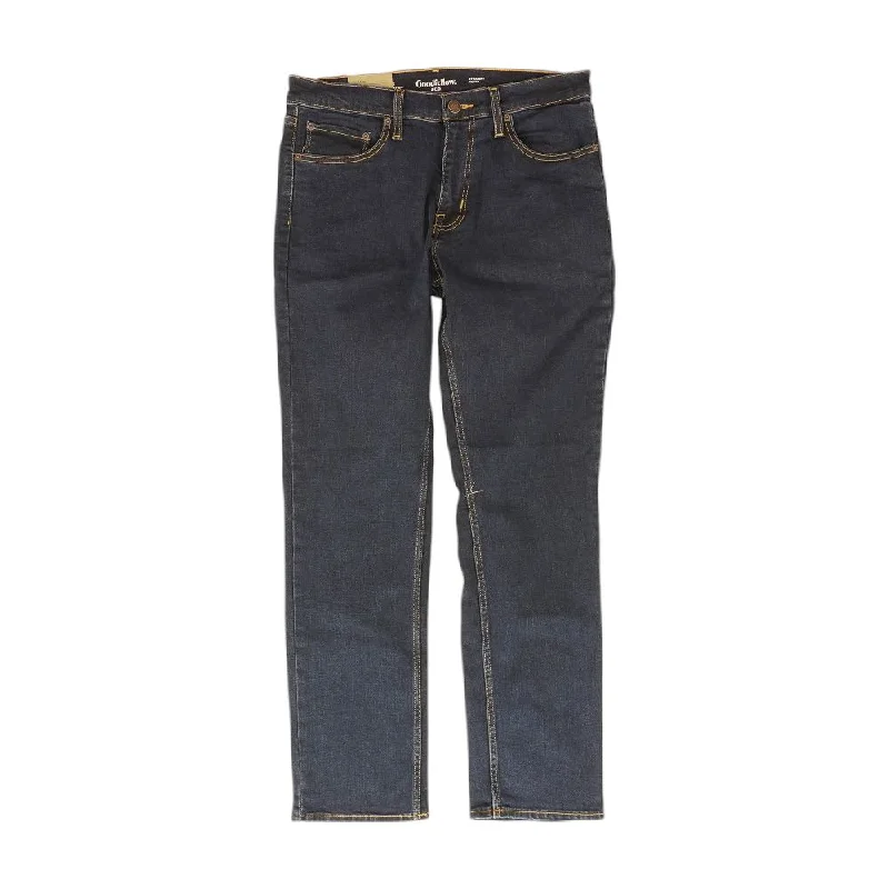 Blue Solid Straight Jeans Stylish Bootcut Denim Jeans