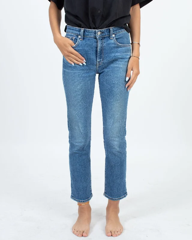 Cropped Jeans Fashionable Cropped Denim Jeans