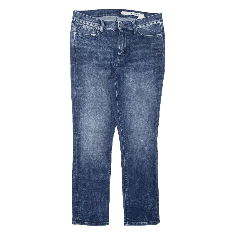DKNY Womens Jeans Blue Slim Skinny W28 L25 Comfortable Flare Leg Jeans