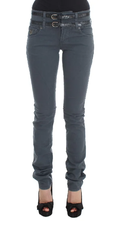 John Galliano Cotton Blend Slim Fit High Waist Women's Jeans Trendy Wide-Leg High-Waist Denim John Galliano Cotton Blend Slim Fit High Waist Women's Jeans Trendy Wide-Leg High-Waist Denim
