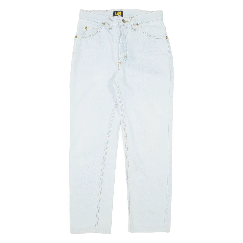 LEE Phoenix Womens Jeans Blue Regular Mom W27 L27 Chic Faded Blue Jeans