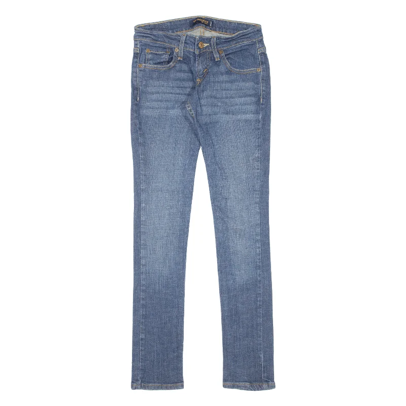LEVI'S 524 Too Superlow Womens Jeans Blue Slim Skinny Stone Wash W25 L31 Chic Dark-Wash Skinny Jeans LEVI'S 524 Too Superlow Womens Jeans Blue Slim Skinny Stone Wash W25 L31 Chic Dark-Wash Skinny Jeans