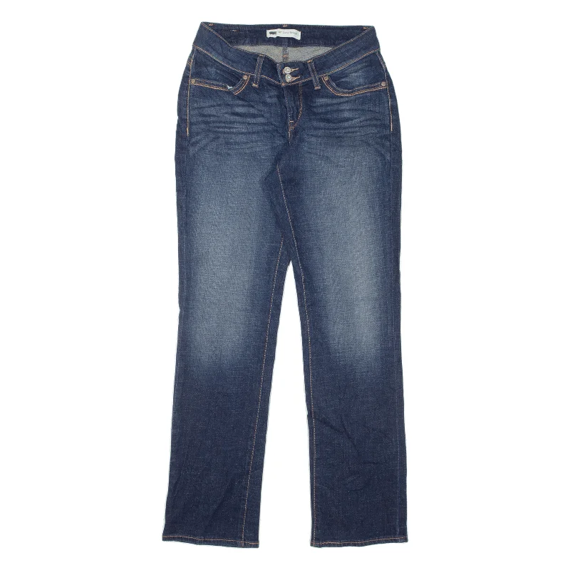LEVI'S 529 Curvy Womens Jeans Blue Regular Straight Stone Wash W28 L32 Comfortable Ankle Jeans LEVI'S 529 Curvy Womens Jeans Blue Regular Straight Stone Wash W28 L32 Comfortable Ankle Jeans
