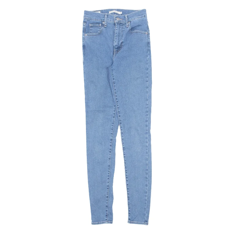 LEVI'S Mile High BIG E Womens Jeans Blue Slim Skinny W25 L30 Comfortable Boyfriend Jeans LEVI'S Mile High BIG E Womens Jeans Blue Slim Skinny W25 L30 Comfortable Boyfriend Jeans