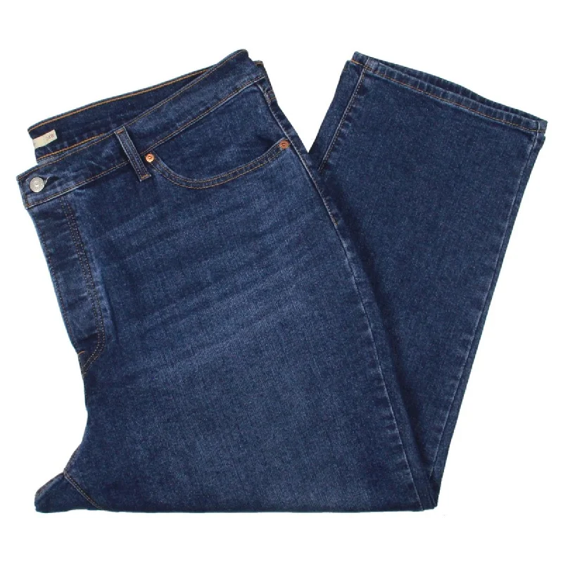Levi's Womens Plus Forget Me Not Forever Wedgie High Rise Straight Leg Jeans Casual Skinny Fit Jeans