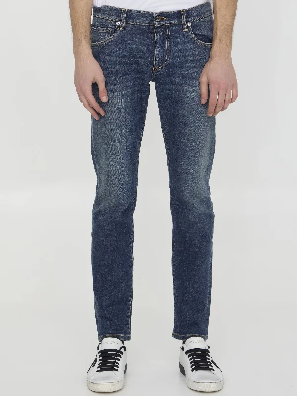 Slim Jeans Trendy Skinny High-Waist Jeans