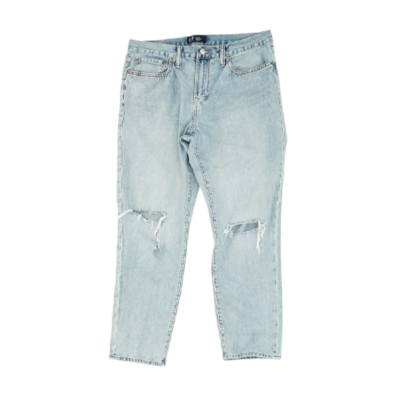 Solid Straight Jeans Comfortable Ankle Jeans