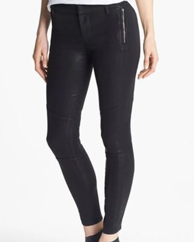 "Tabitha Zip" Skinny Jeans Classic Button Fly Jeans