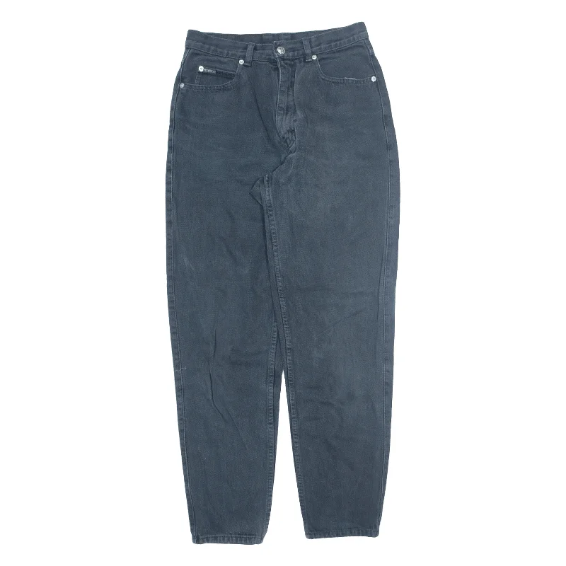 TEDDY'S Wash Em' Warm Womens Jeans Black Relaxed Tapered W28 L29 Casual Wide-Legged Denim Jeans TEDDY'S Wash Em' Warm Womens Jeans Black Relaxed Tapered W28 L29 Casual Wide-Legged Denim Jeans