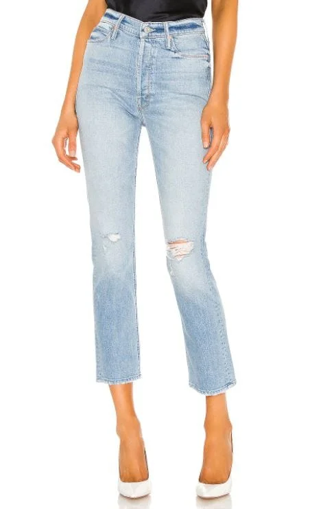 "The Dazzler Button Fly Ankle" Jeans Casual Light Wash Jeans