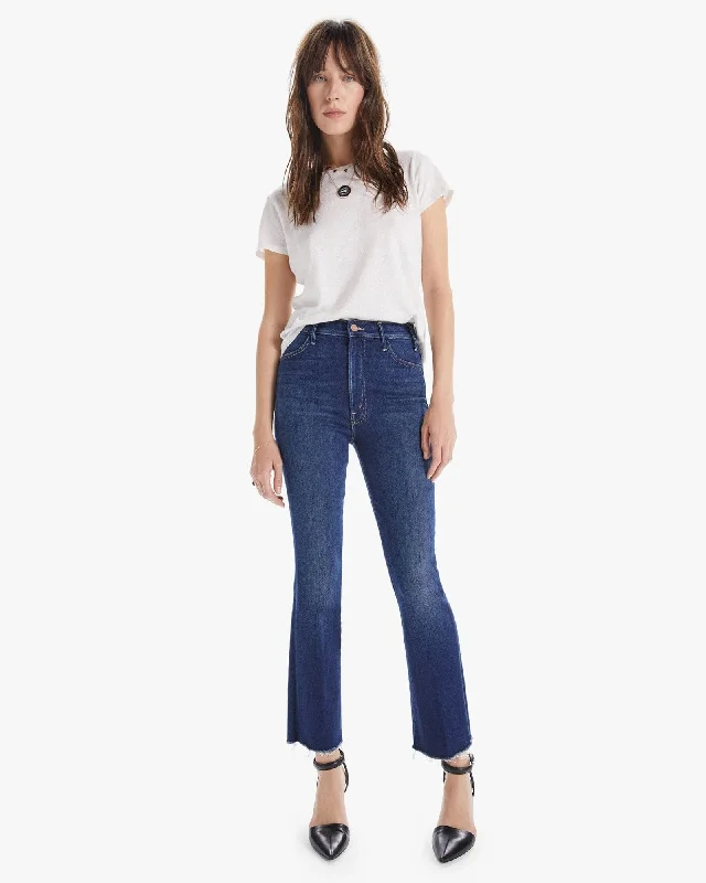 "The Hustler Ankle Fray" Jeans Elegant Dark-Wash Bootcut Jeans