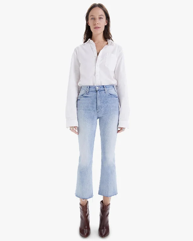 "The Hustler Ankle Fray" Jeans Trendy Colored Denim Jeans